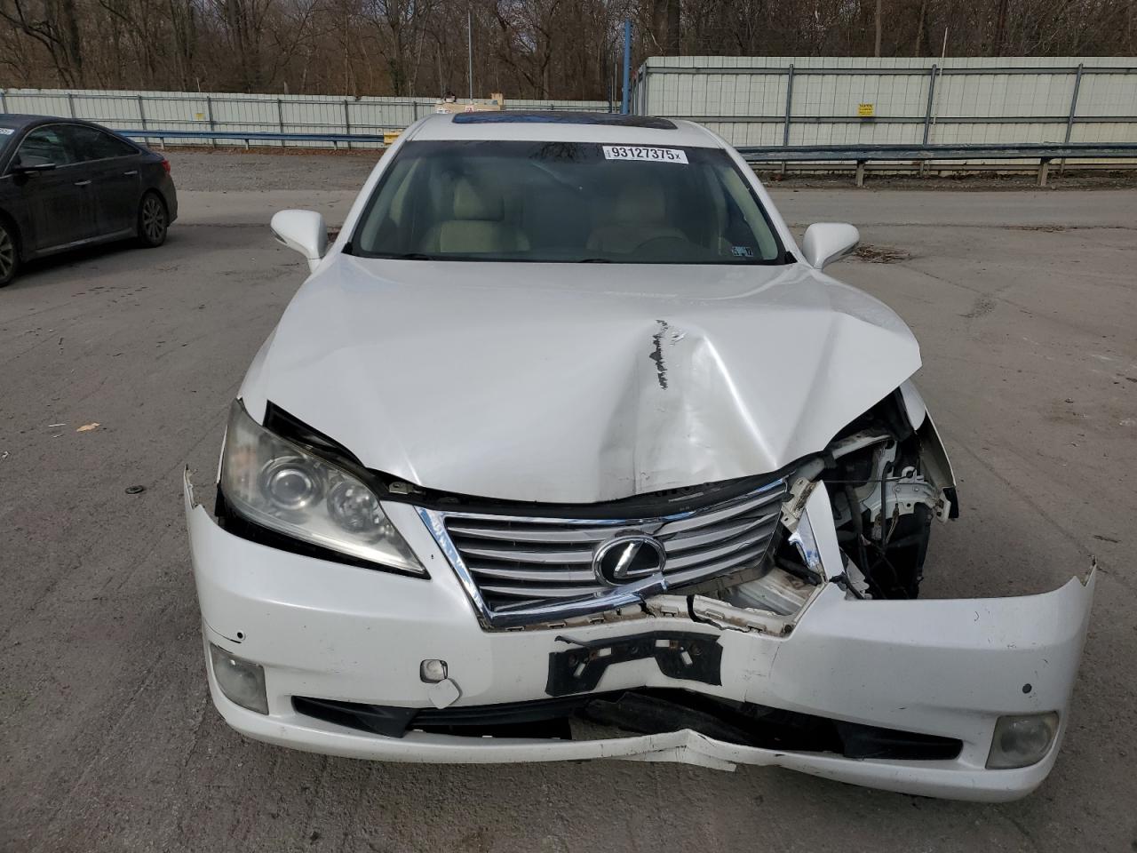 2011 Lexus Es 350 White vin: JTHBK1EG9B2438116