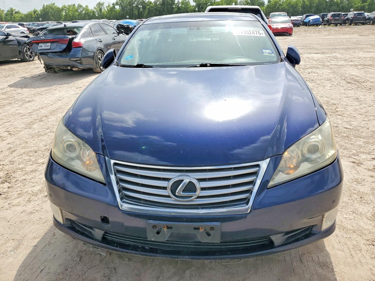 2011 Lexus Es 350 Blue vin: JTHBK1EG9B2441100