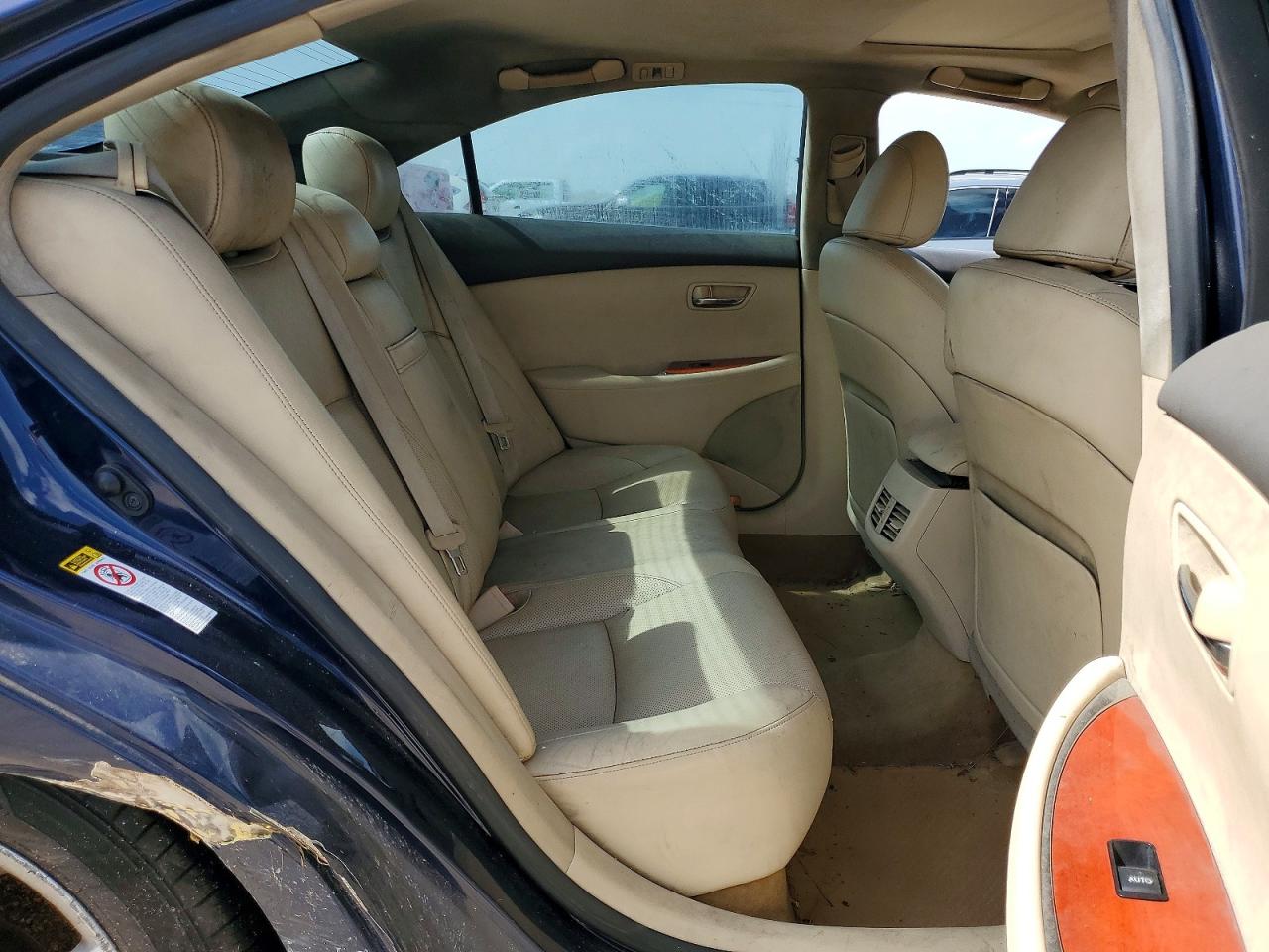 2011 Lexus Es 350 Blue vin: JTHBK1EG9B2441100