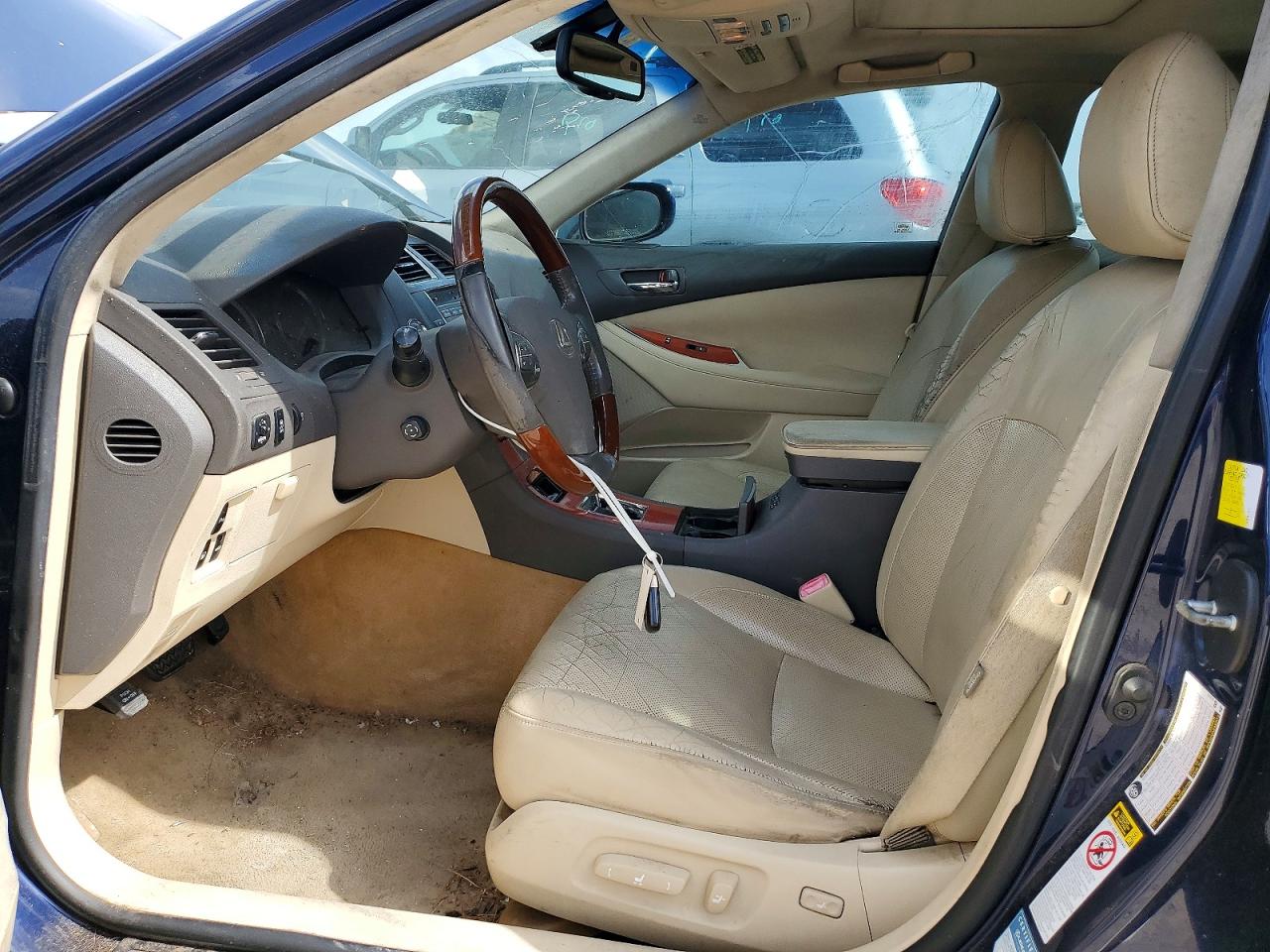 2011 Lexus Es 350 Blue vin: JTHBK1EG9B2441100