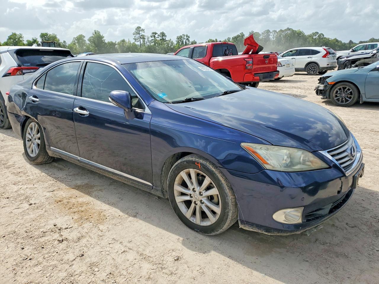 2011 Lexus Es 350 Blue vin: JTHBK1EG9B2441100