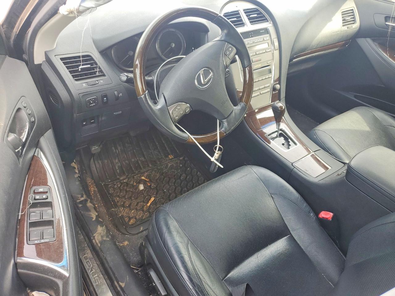 2011 Lexus Es 350 Black vin: JTHBK1EG9B2466496