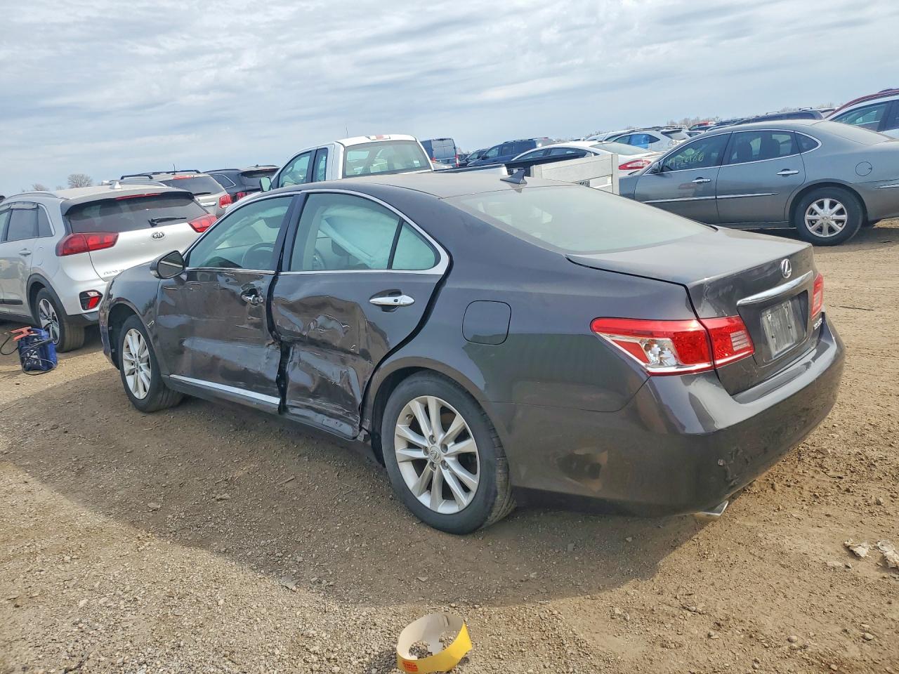 2011 Lexus Es 350 Black vin: JTHBK1EG9B2466496