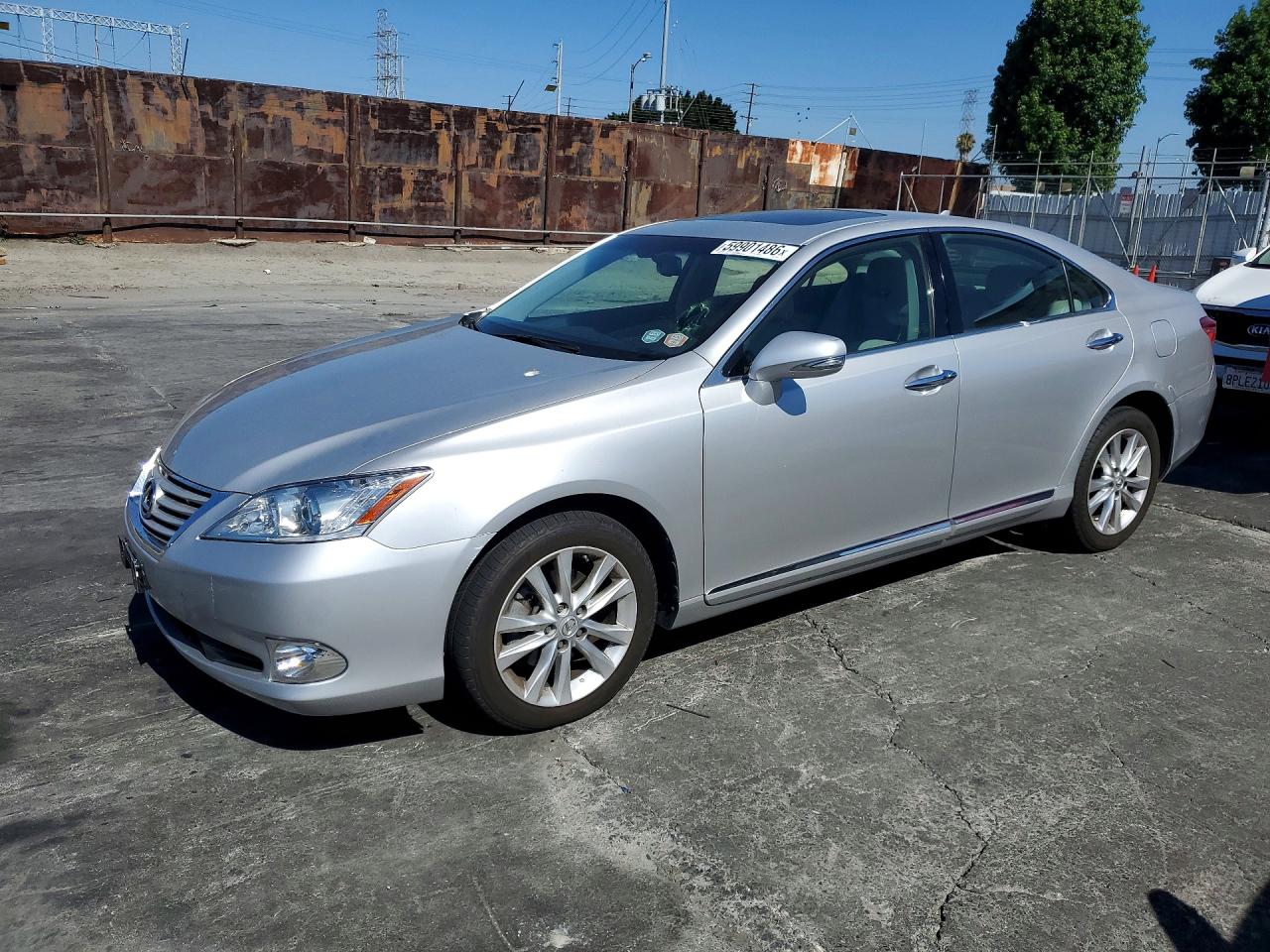 2011 Lexus Es 350 Silver vin: JTHBK1EG9B2466689