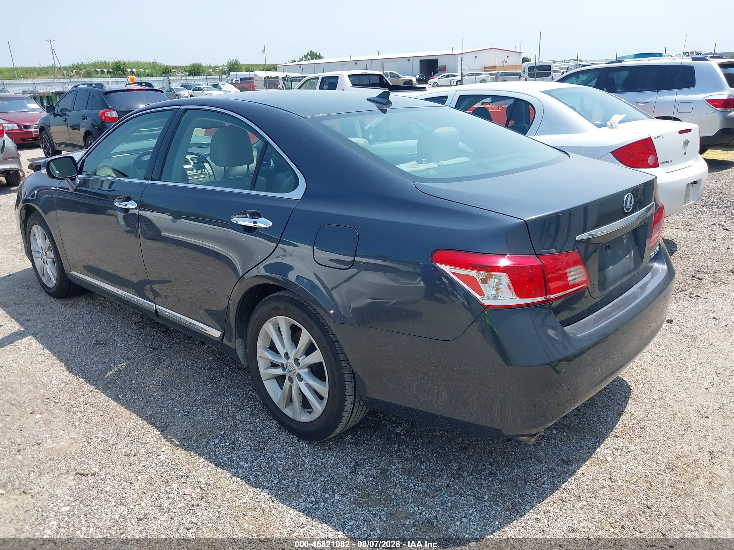 2011 Lexus Es 350   Gray vin: JTHBK1EG9B2466711