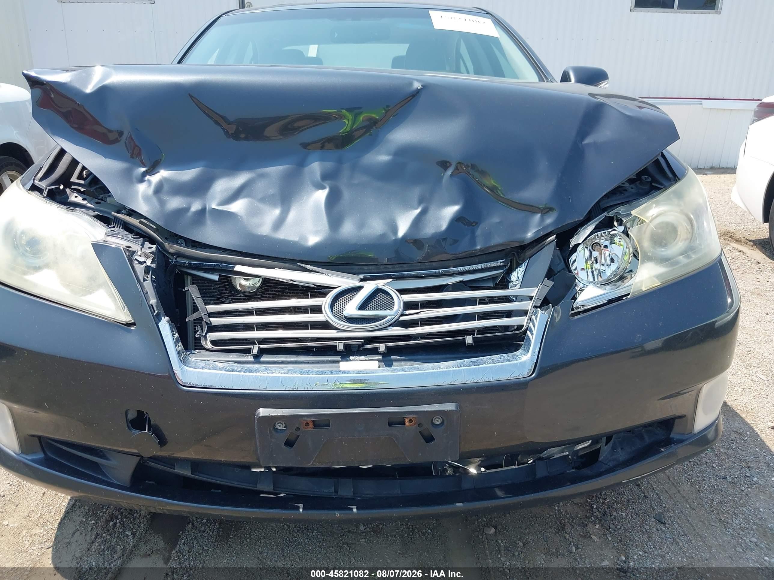 2011 Lexus Es 350   Gray vin: JTHBK1EG9B2466711