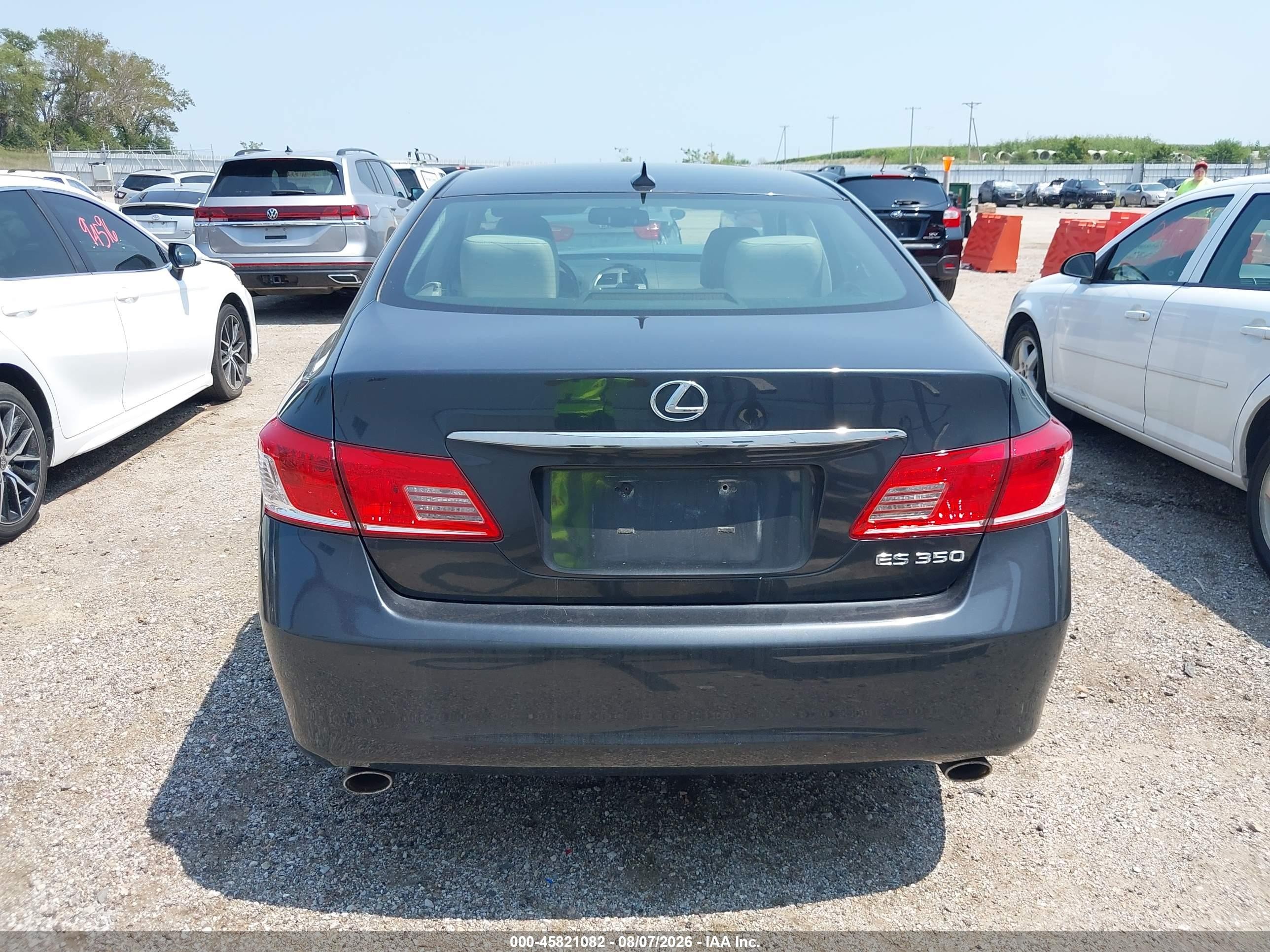 2011 Lexus Es 350   Gray vin: JTHBK1EG9B2466711