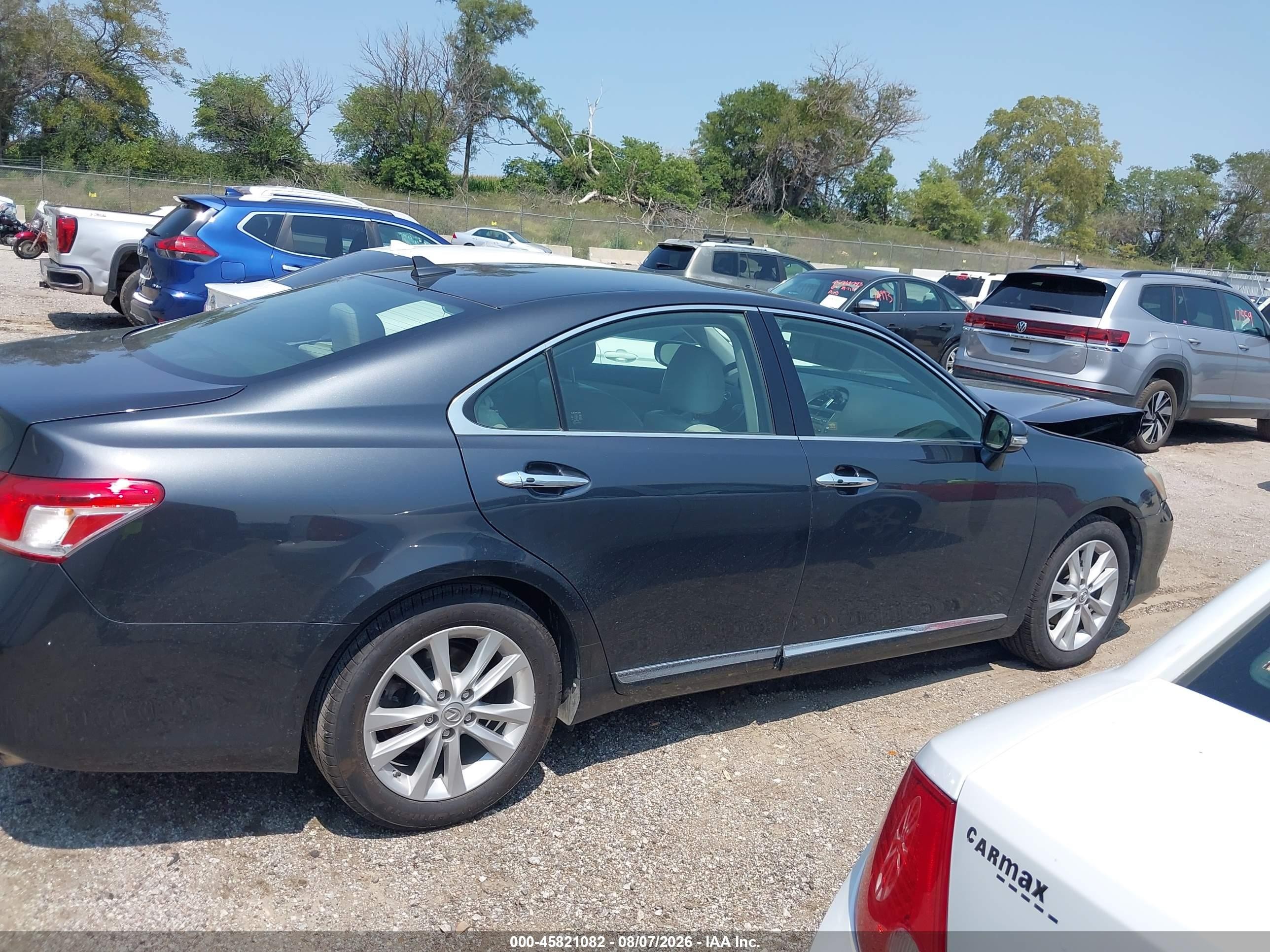 2011 Lexus Es 350   Gray vin: JTHBK1EG9B2466711