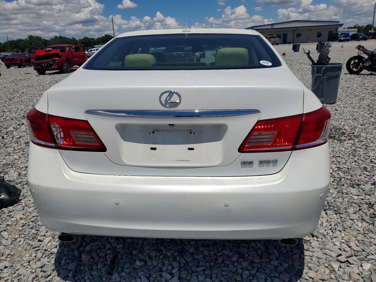 2012 Lexus Es 350 White vin: JTHBK1EG9C2476091