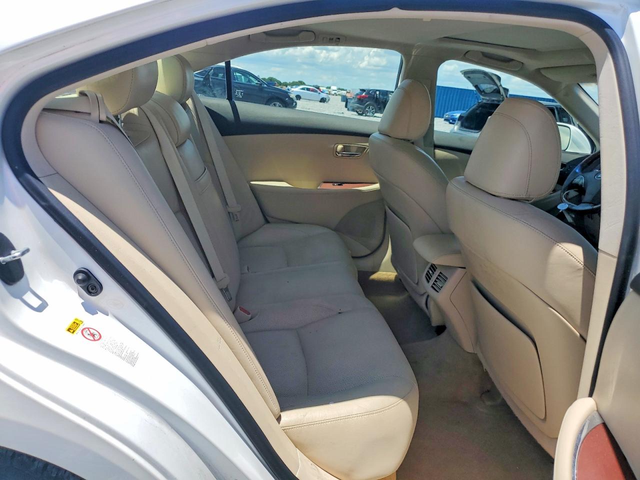 2012 Lexus Es 350 White vin: JTHBK1EG9C2476091