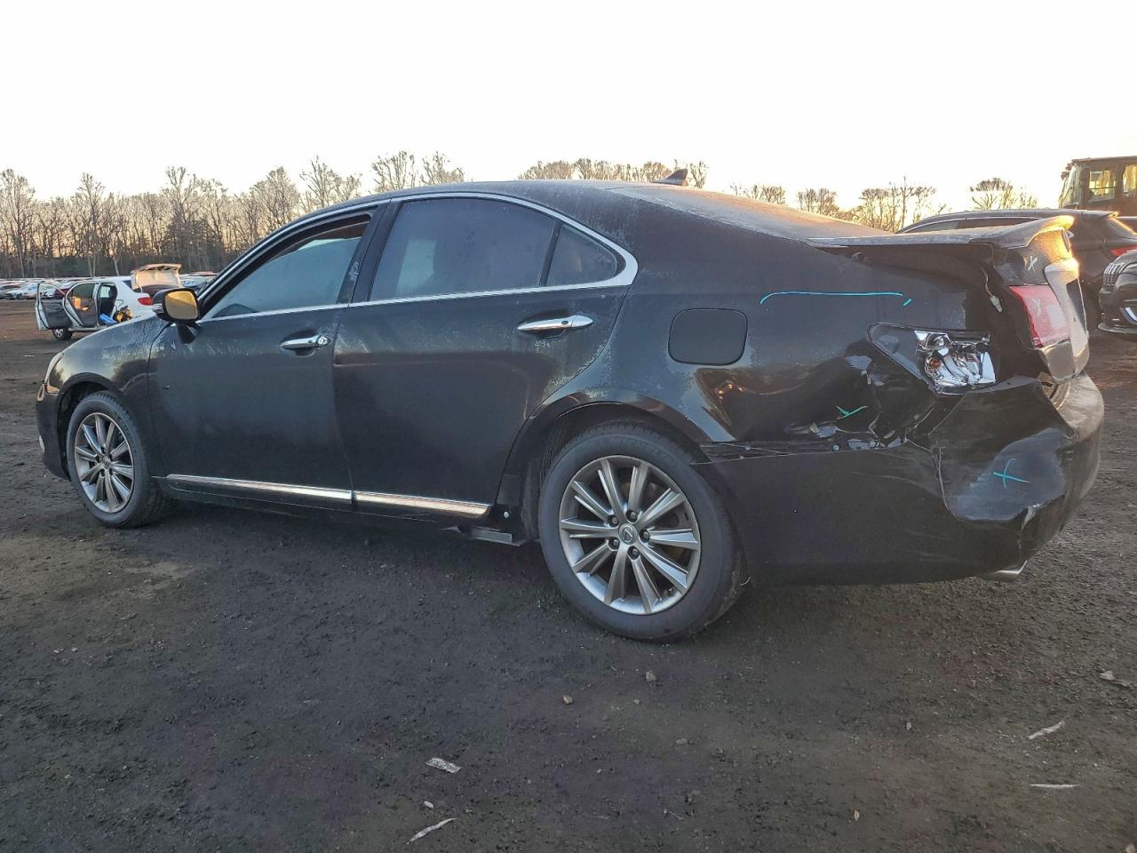 2012 Lexus Es 350 Black vin: JTHBK1EG9C2480030