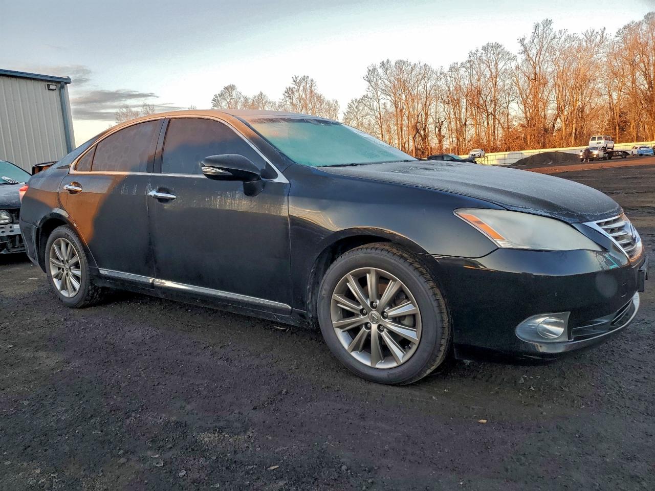 2012 Lexus Es 350 Black vin: JTHBK1EG9C2480030