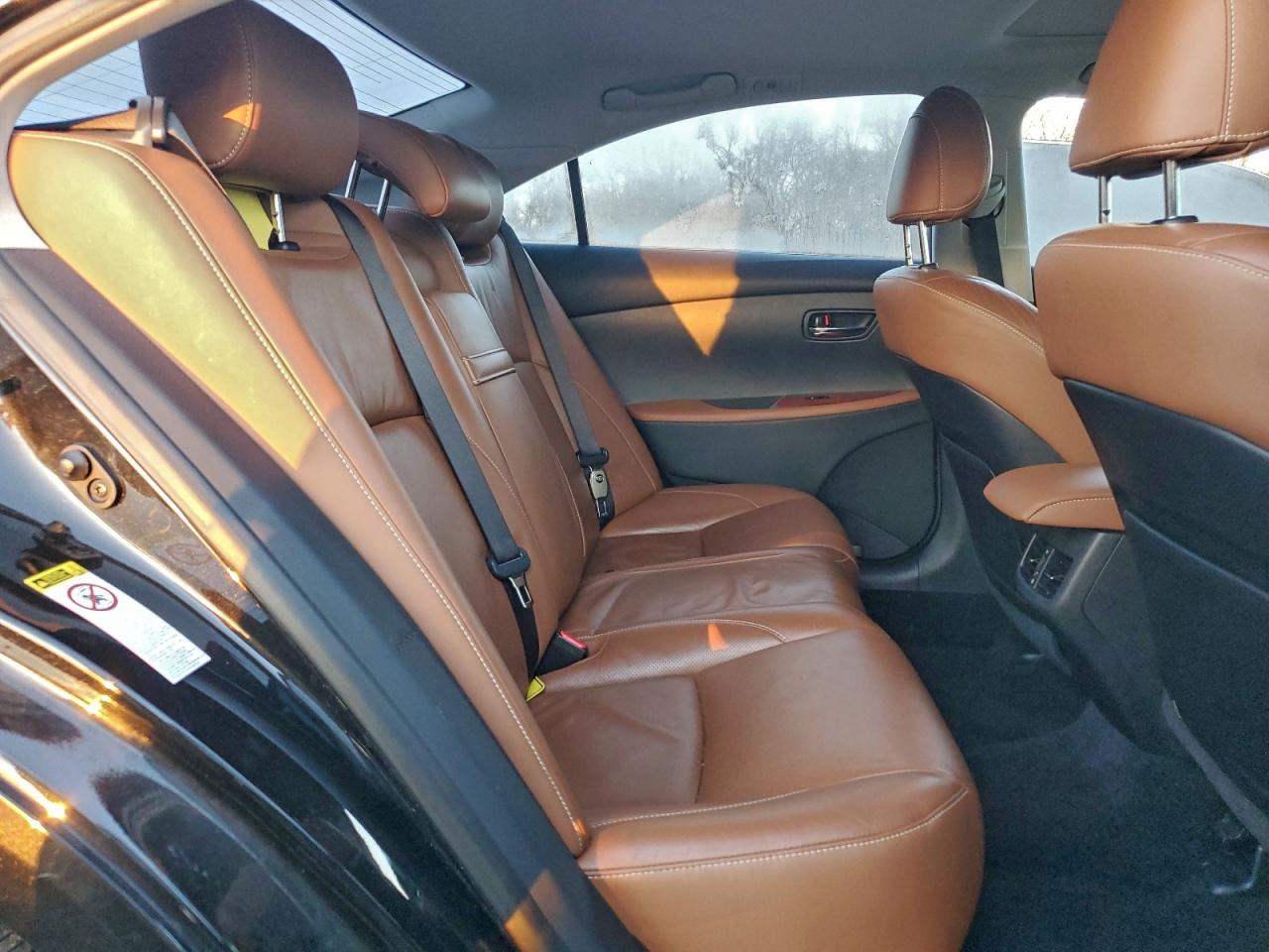 2012 Lexus Es 350 Black vin: JTHBK1EG9C2480030