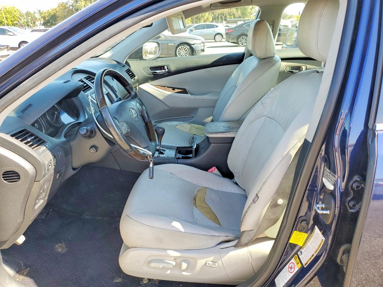 2012 Lexus Es 350 Blue vin: JTHBK1EG9C2492386