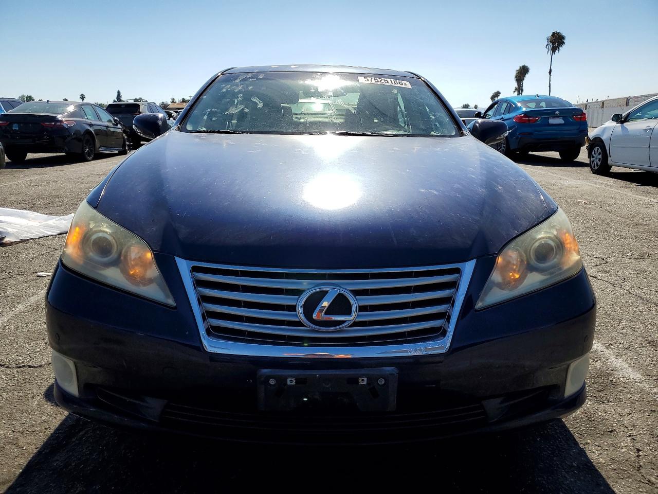 2012 Lexus Es 350 Blue vin: JTHBK1EG9C2492386