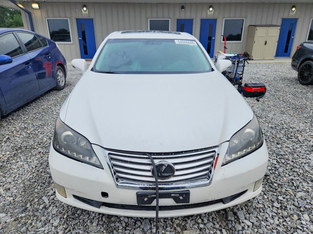 2012 Lexus Es 350 White vin: JTHBK1EG9C2497460