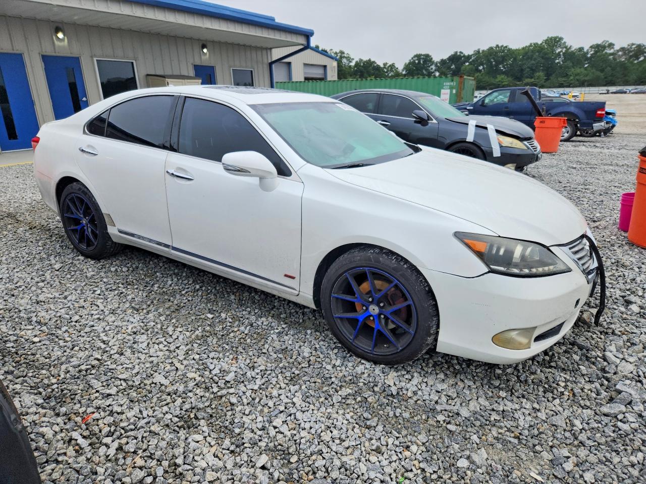 2012 Lexus Es 350 White vin: JTHBK1EG9C2497460