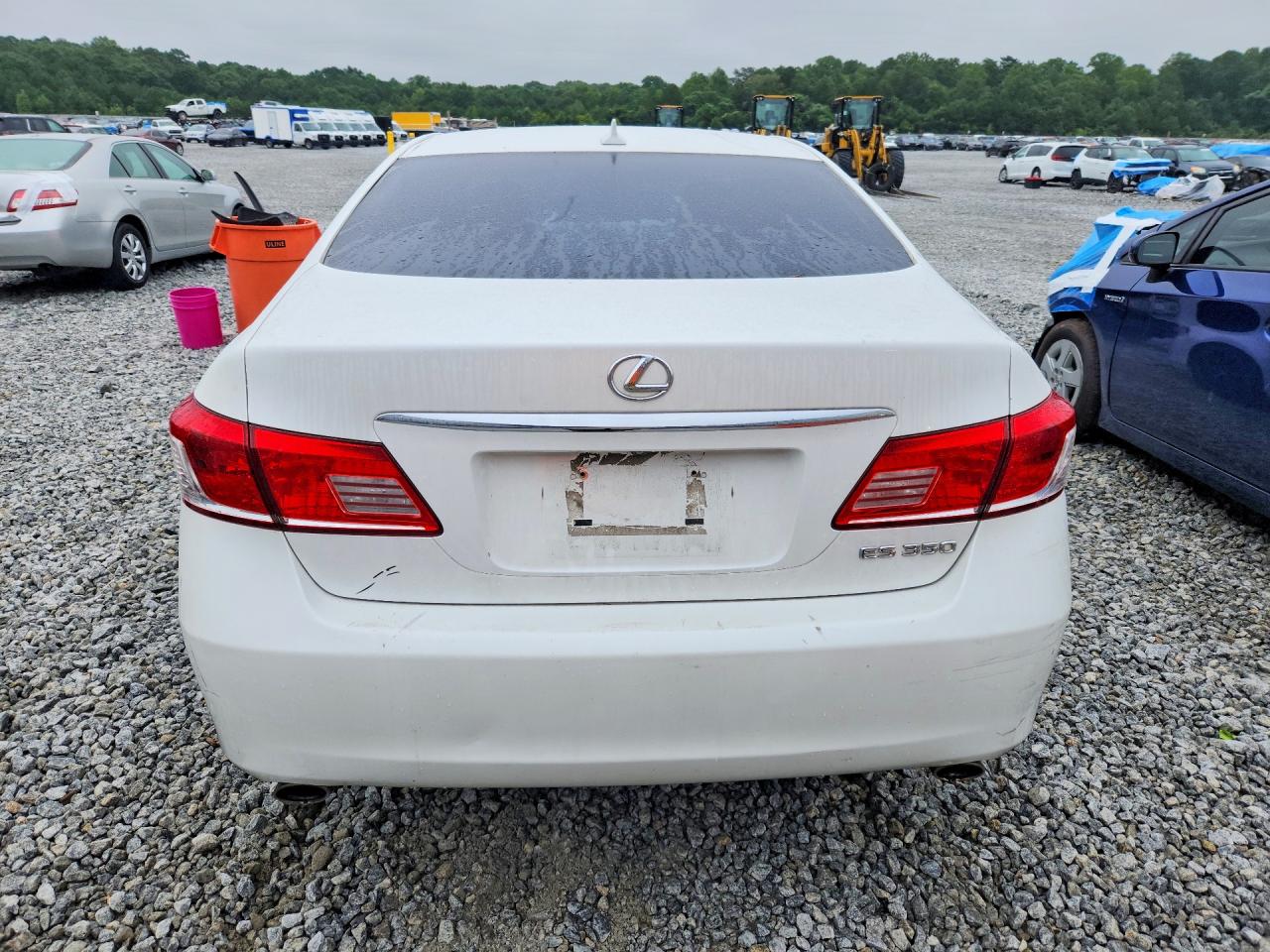 2012 Lexus Es 350 White vin: JTHBK1EG9C2497460