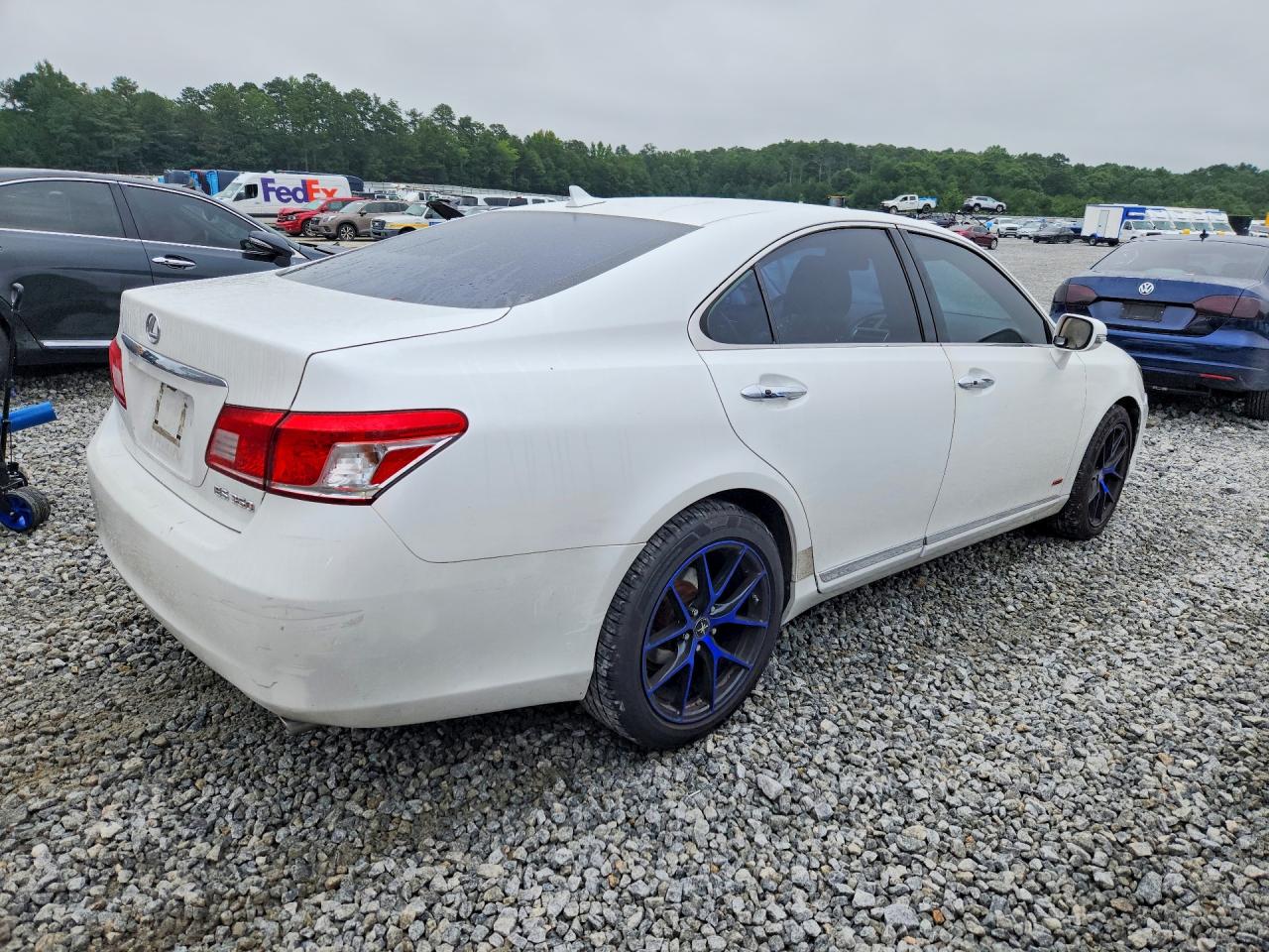 2012 Lexus Es 350 White vin: JTHBK1EG9C2497460