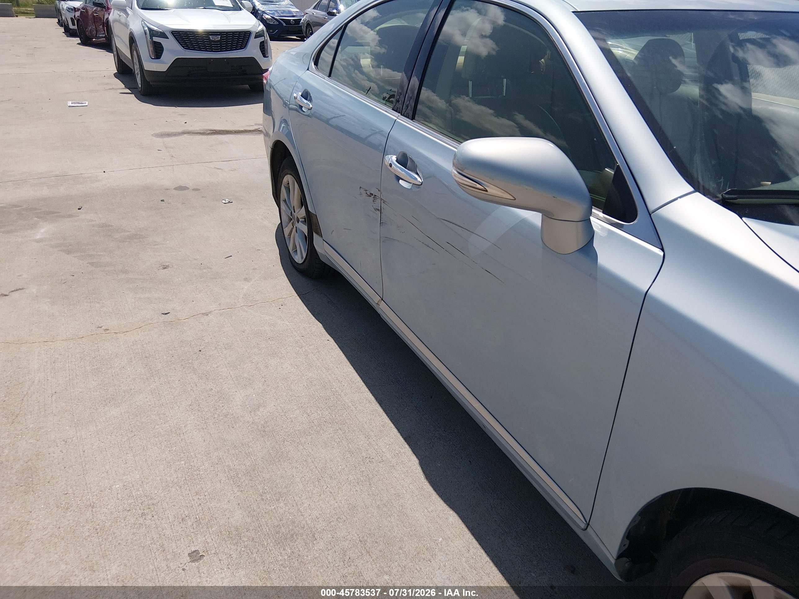 2012 Lexus Es 350   Blue vin: JTHBK1EG9C2505878