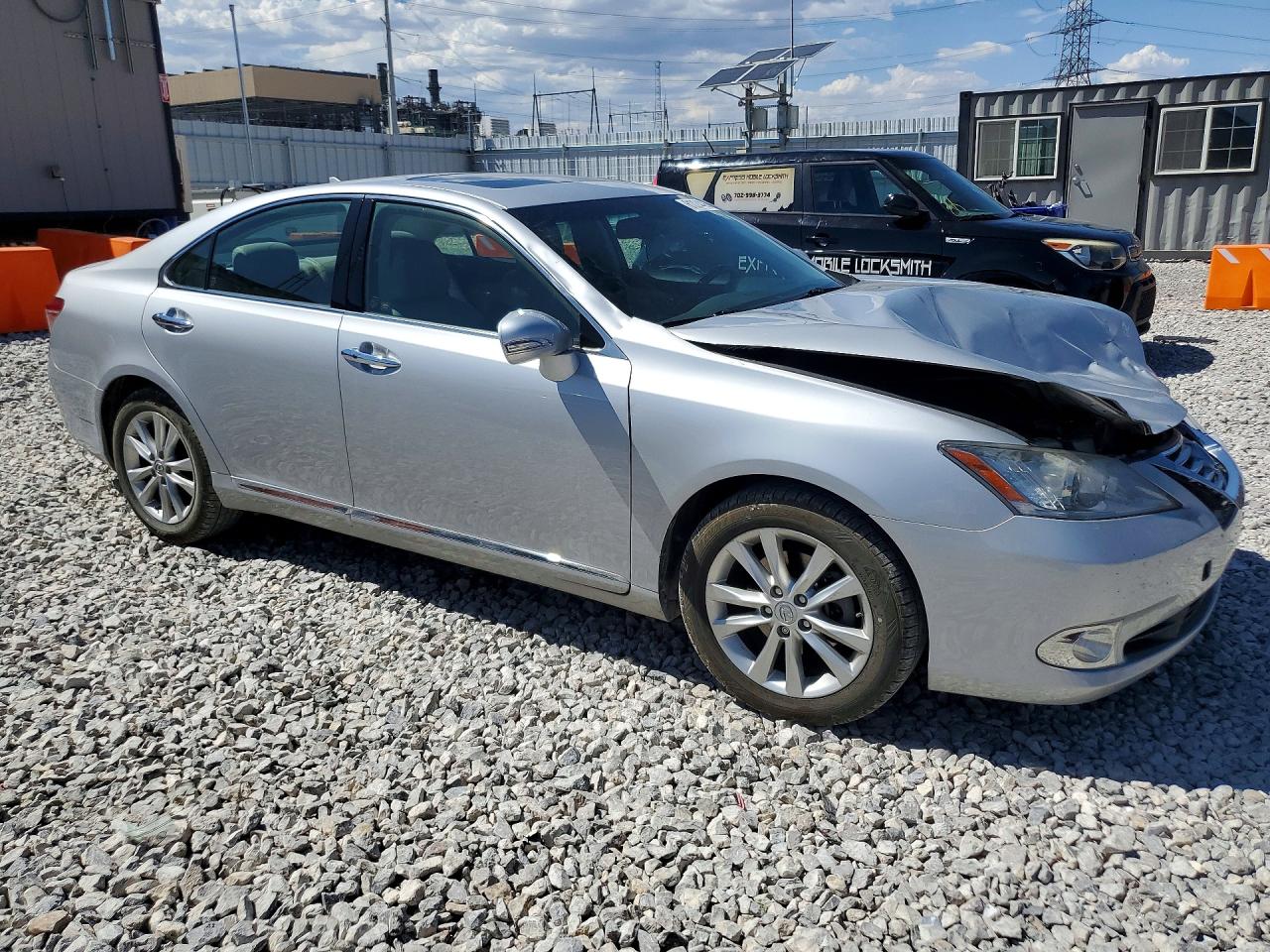 2010 Lexus Es 350 Silver vin: JTHBK1EGXA2344065
