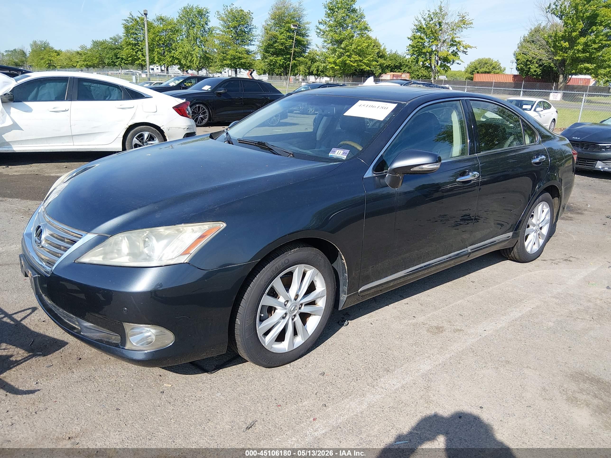 2010 Lexus Es 350   Серый vin: JTHBK1EGXA2344843