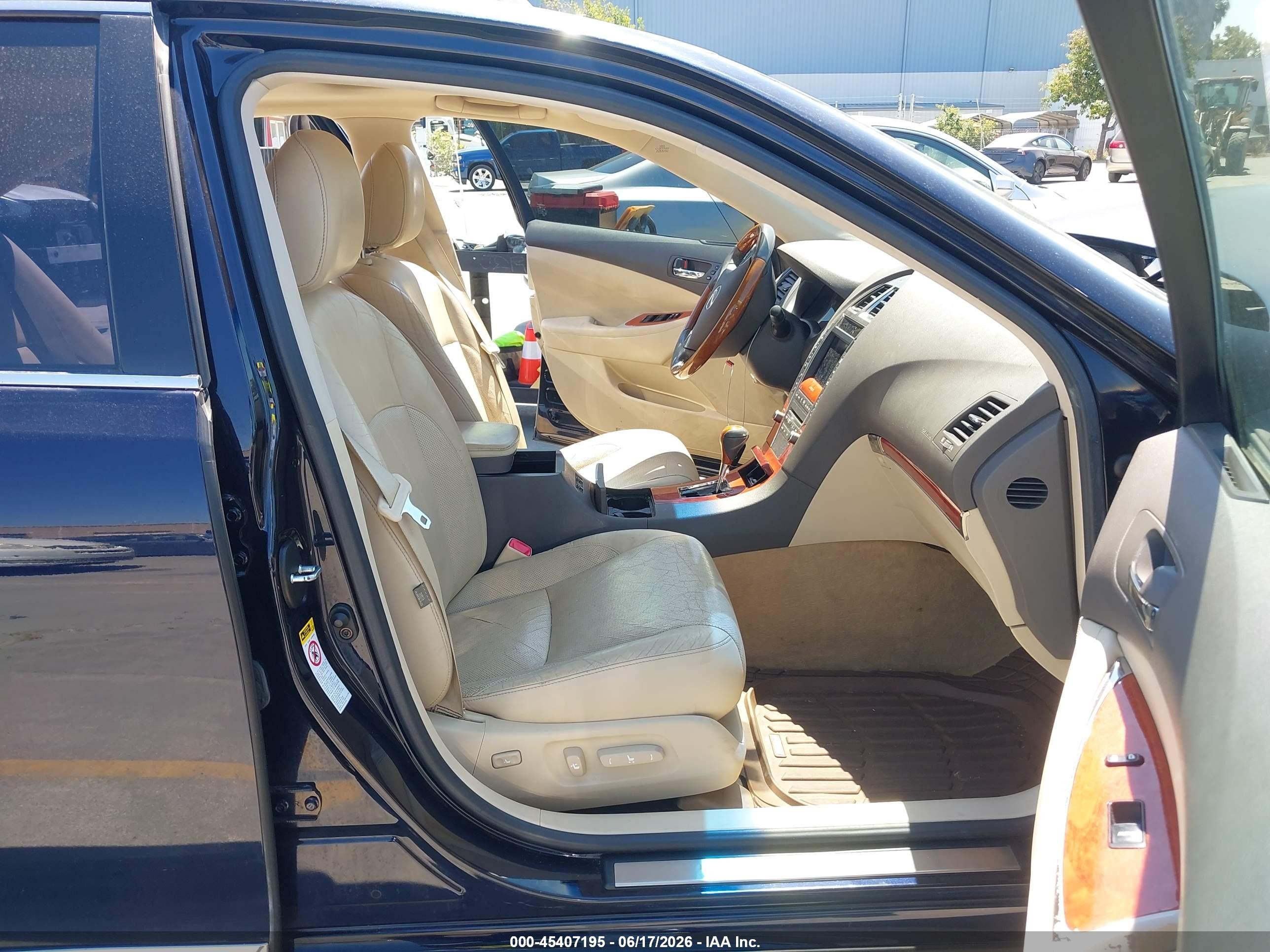 2010 Lexus Es 350   Dark Blue vin: JTHBK1EGXA2350707