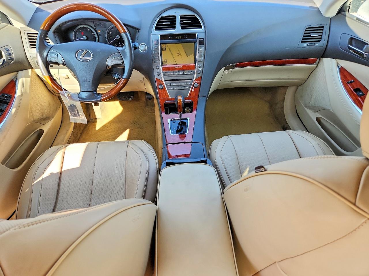 2010 Lexus Es 350 White vin: JTHBK1EGXA2359858