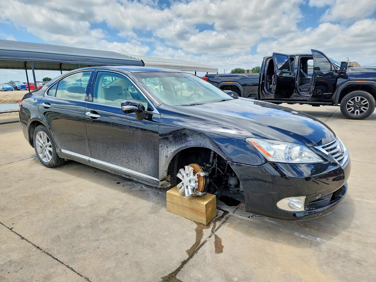 2010 Lexus Es 350 Черный vin: JTHBK1EGXA2366602