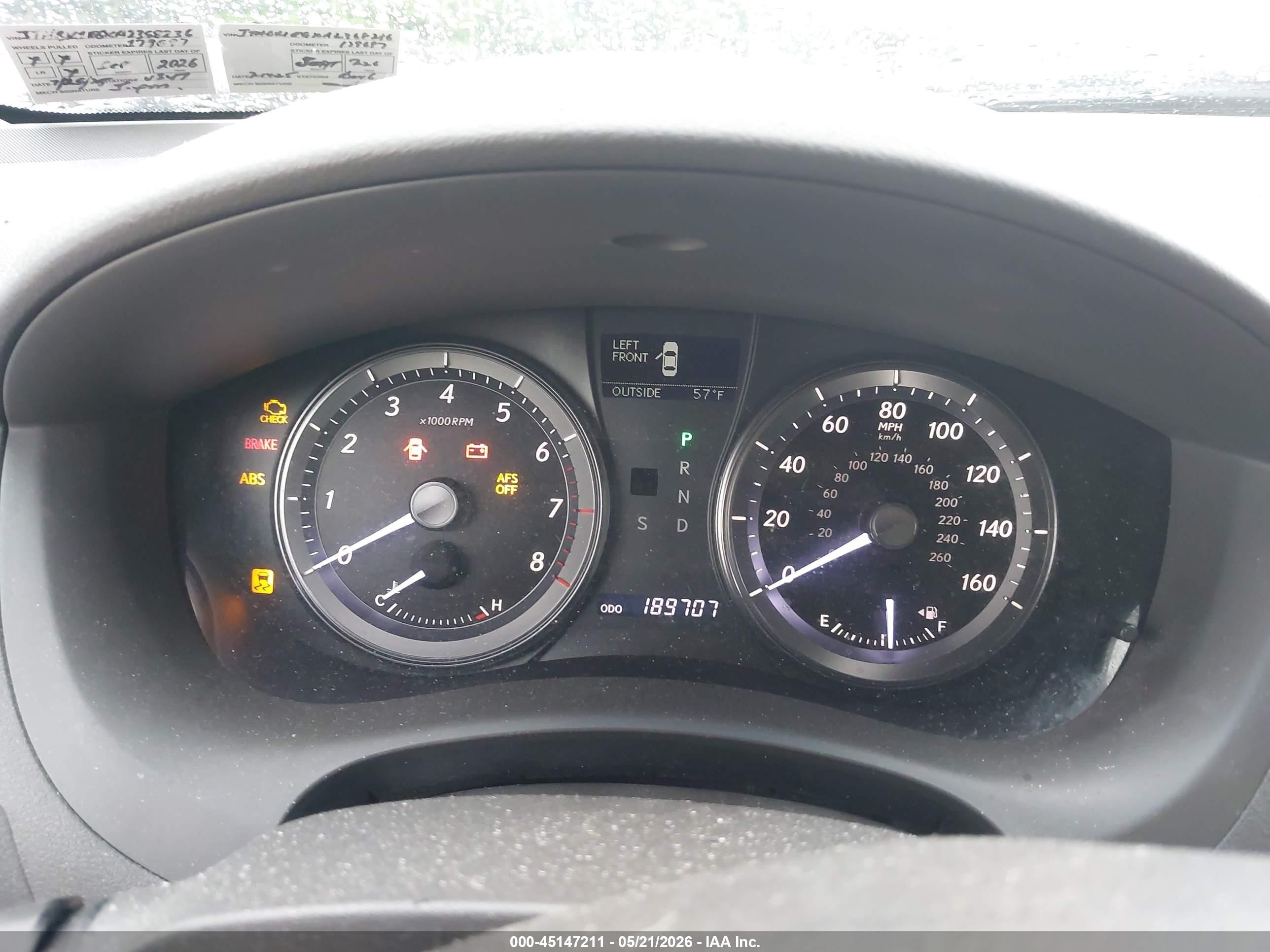 2010 Lexus Es 350   White vin: JTHBK1EGXA2368236