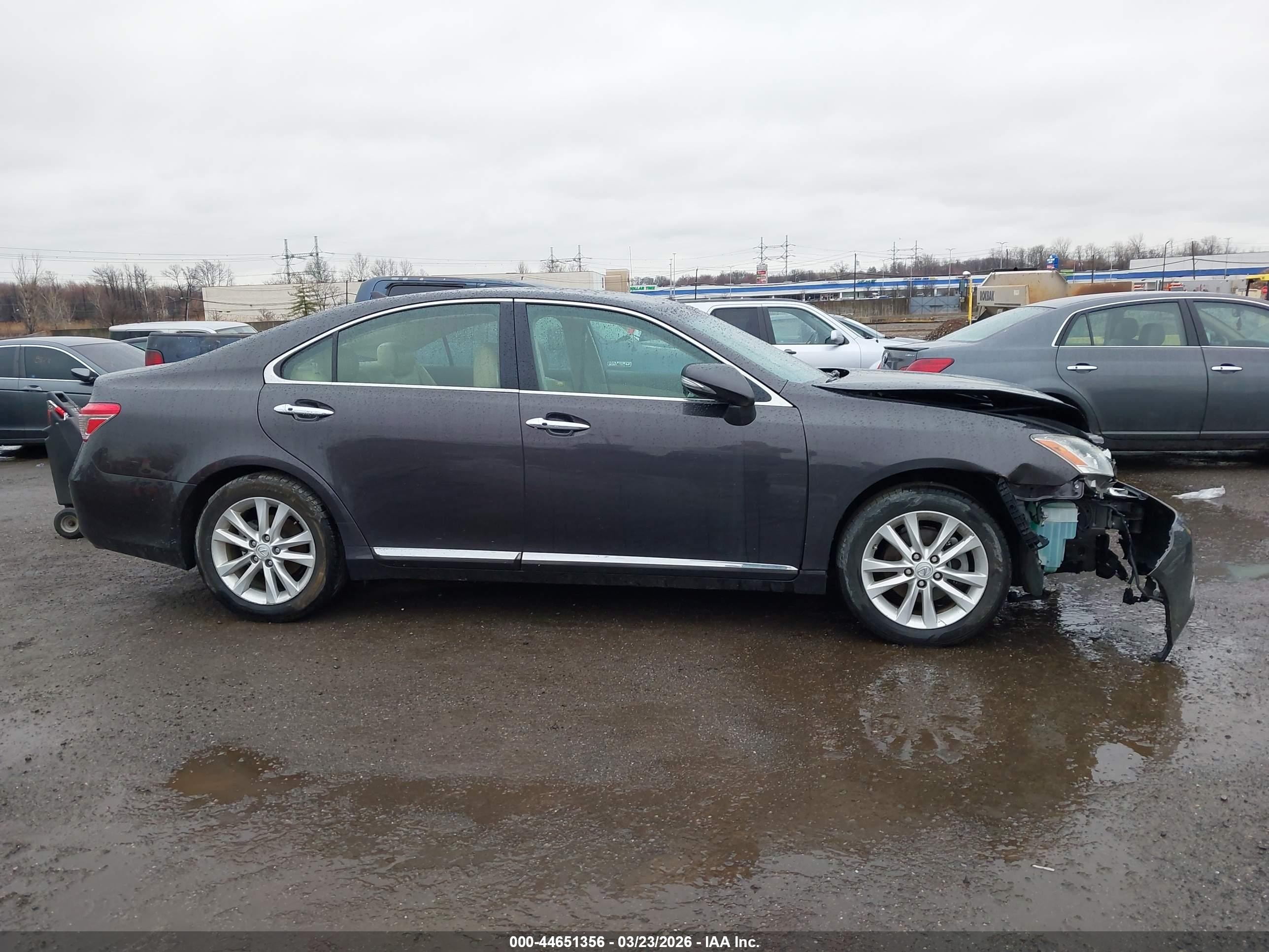 2010 Lexus Es 350   Gray vin: JTHBK1EGXA2368964