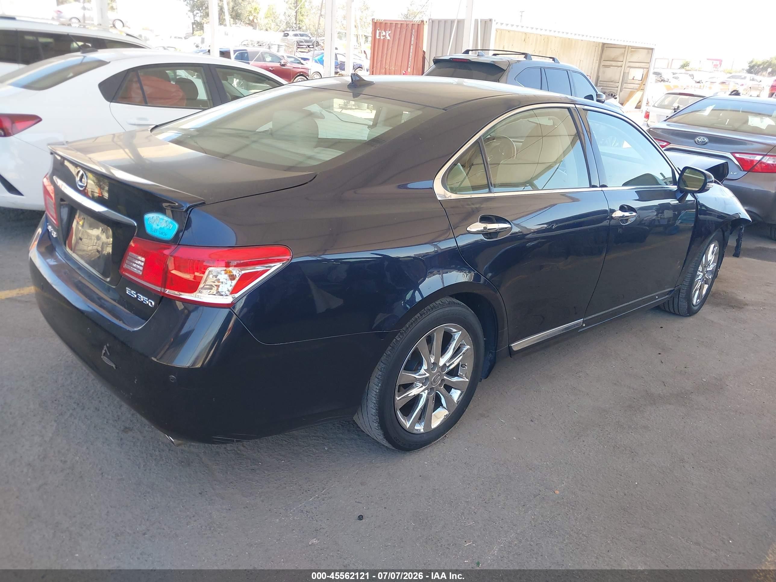 2010 Lexus Es 350 Gray vin: JTHBK1EGXA2379771
