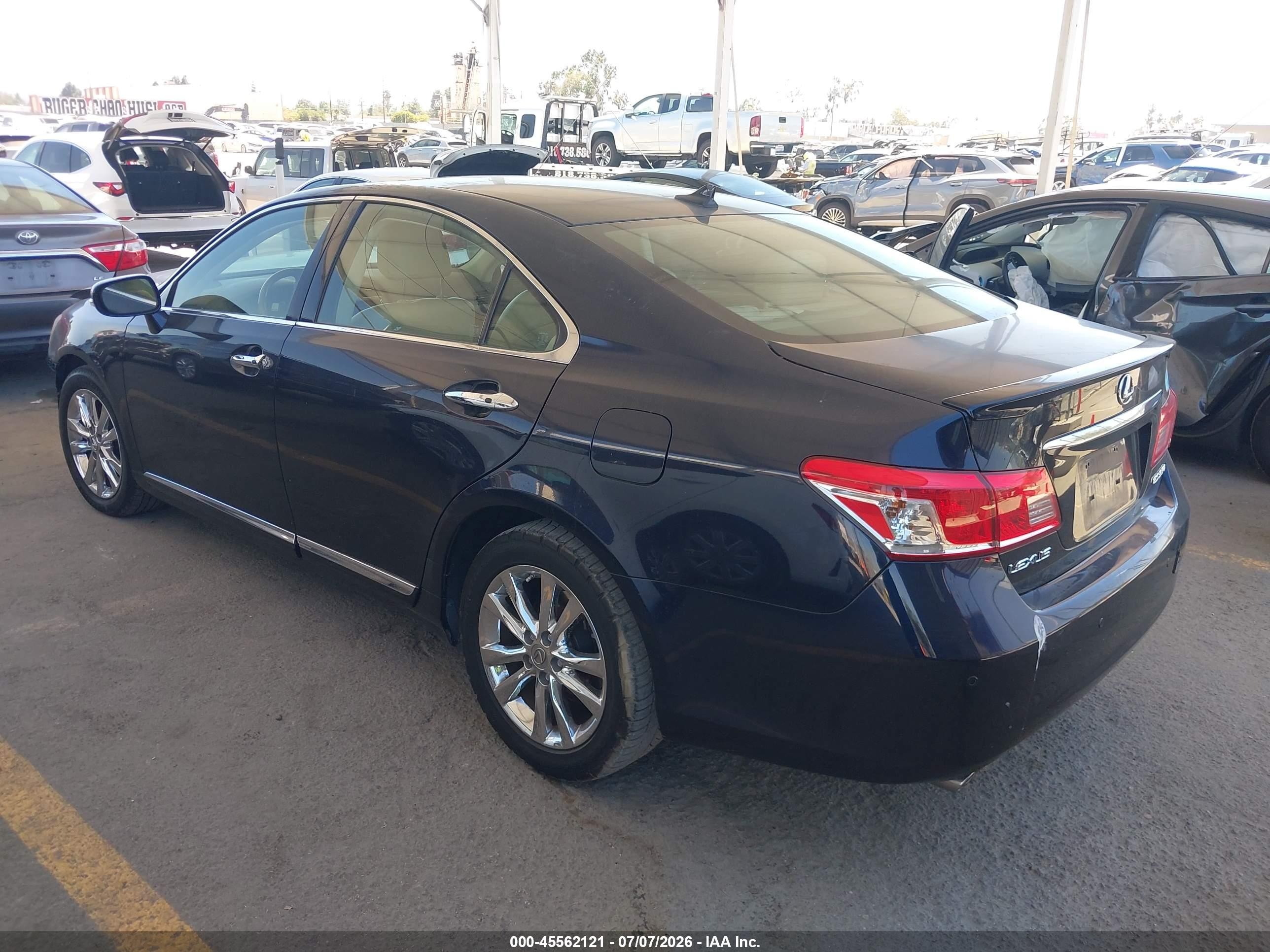 2010 Lexus Es 350 Gray vin: JTHBK1EGXA2379771