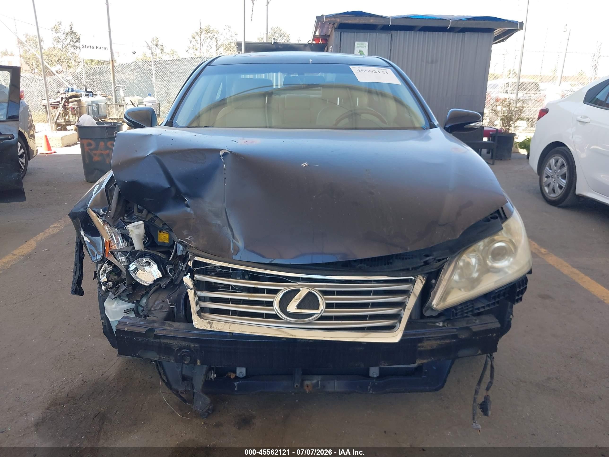 2010 Lexus Es 350 Gray vin: JTHBK1EGXA2379771