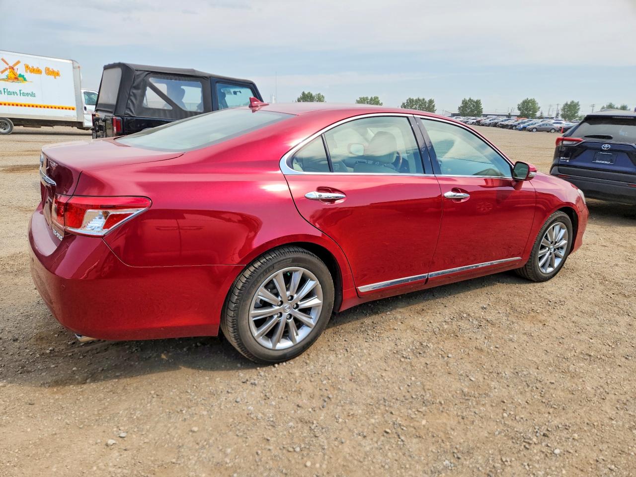 2010 Lexus Es 350 Red vin: JTHBK1EGXA2387756