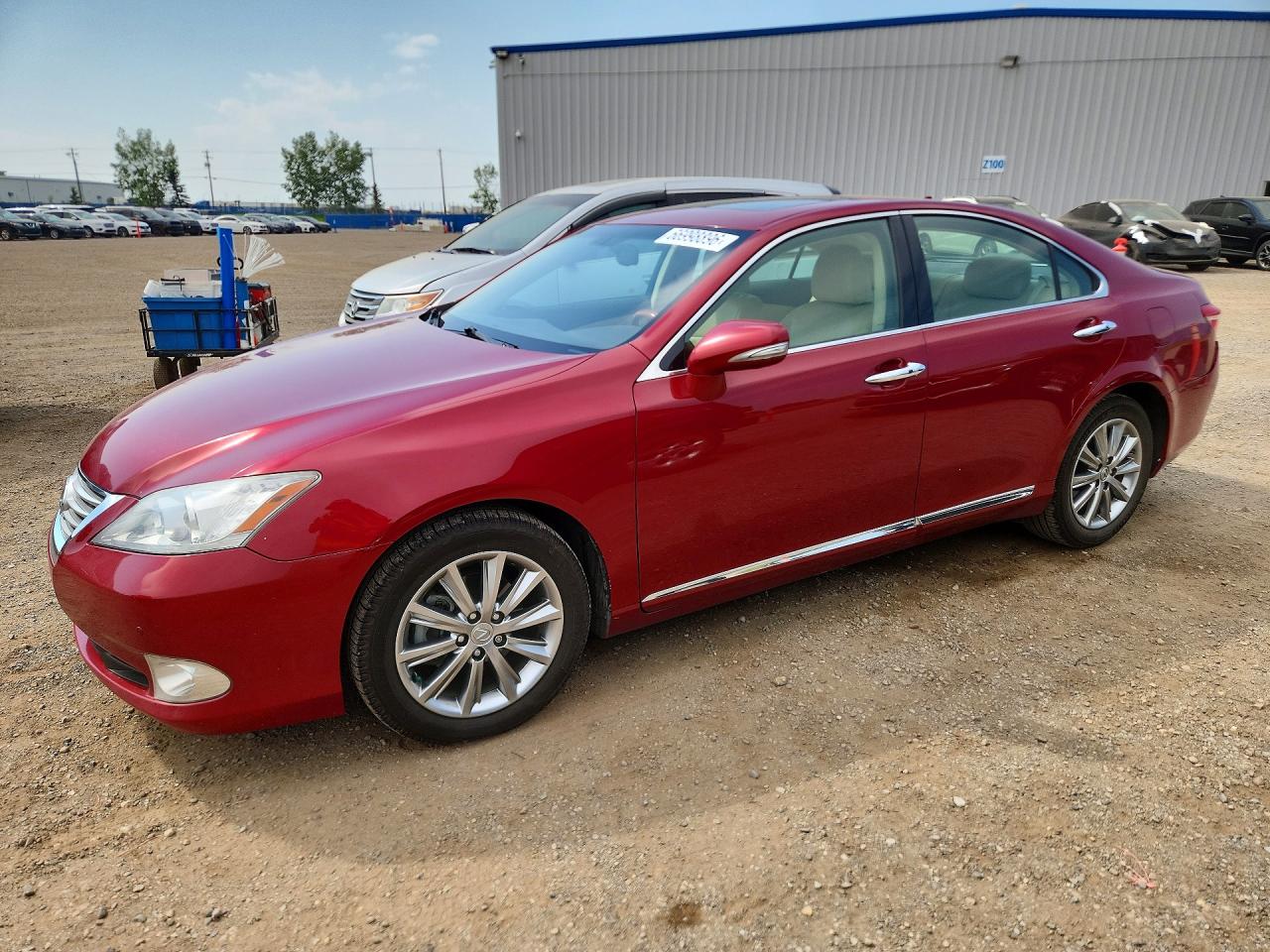 2010 Lexus Es 350 Red vin: JTHBK1EGXA2387756