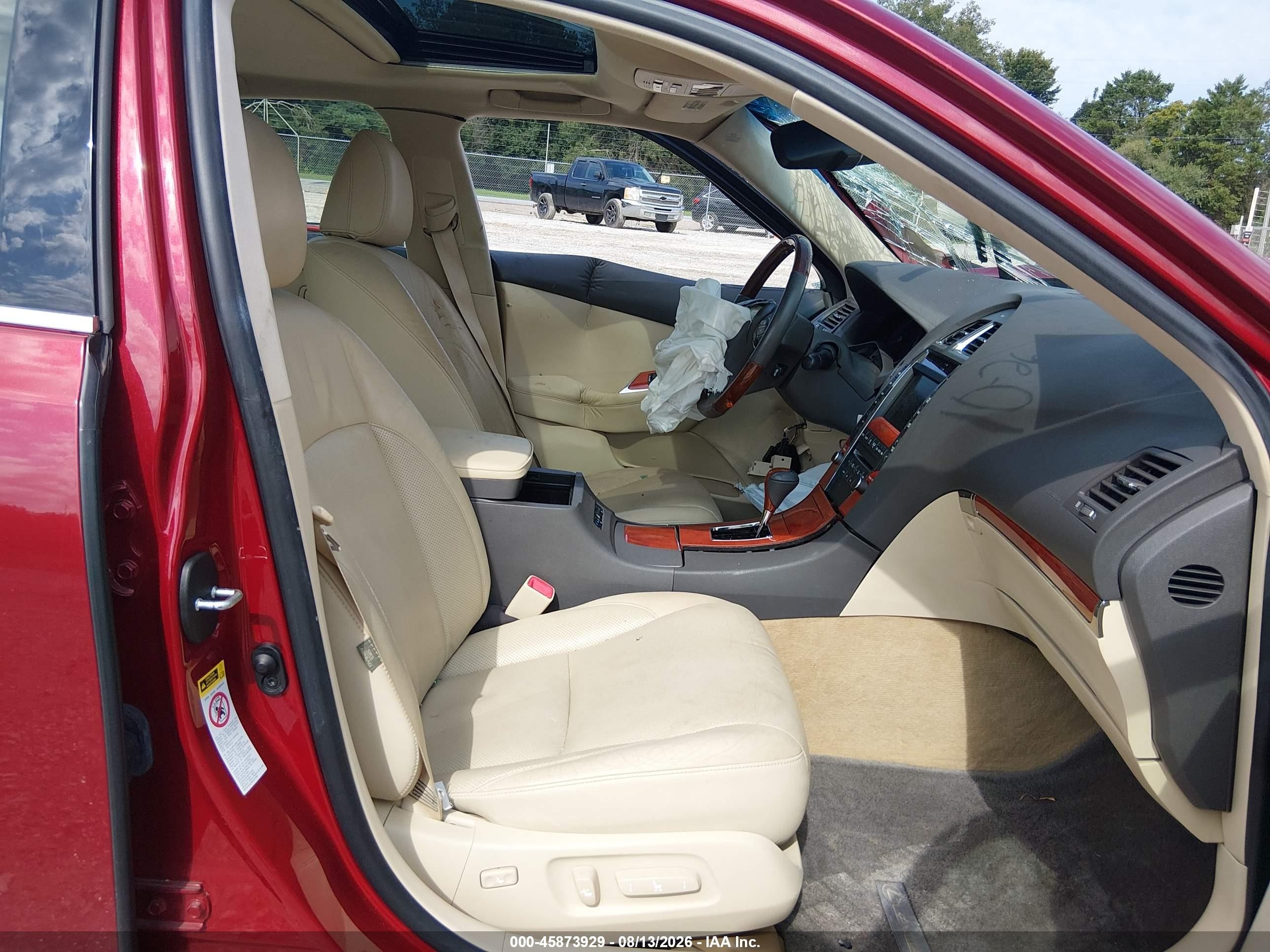 2010 Lexus Es 350   Maroon vin: JTHBK1EGXA2391886