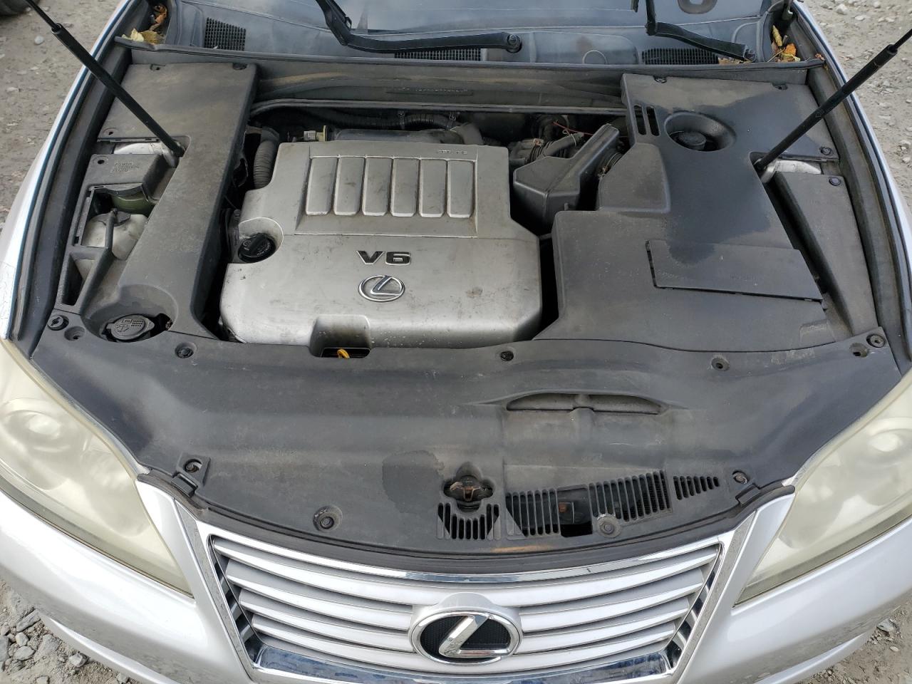2010 Lexus Es 350 Base Silver vin: JTHBK1EGXA2394464