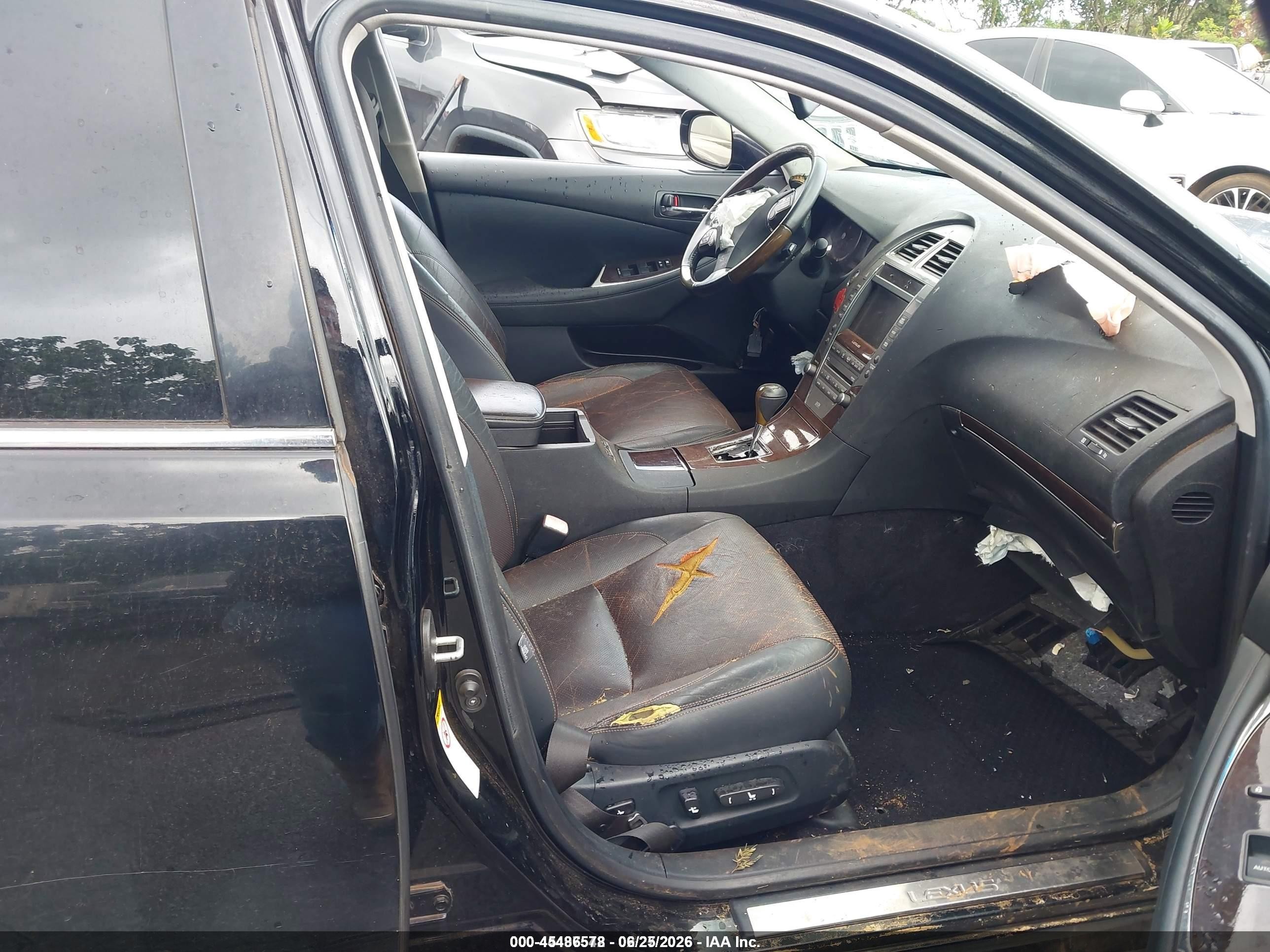 2010 Lexus Es 350   Черный vin: JTHBK1EGXA2396392