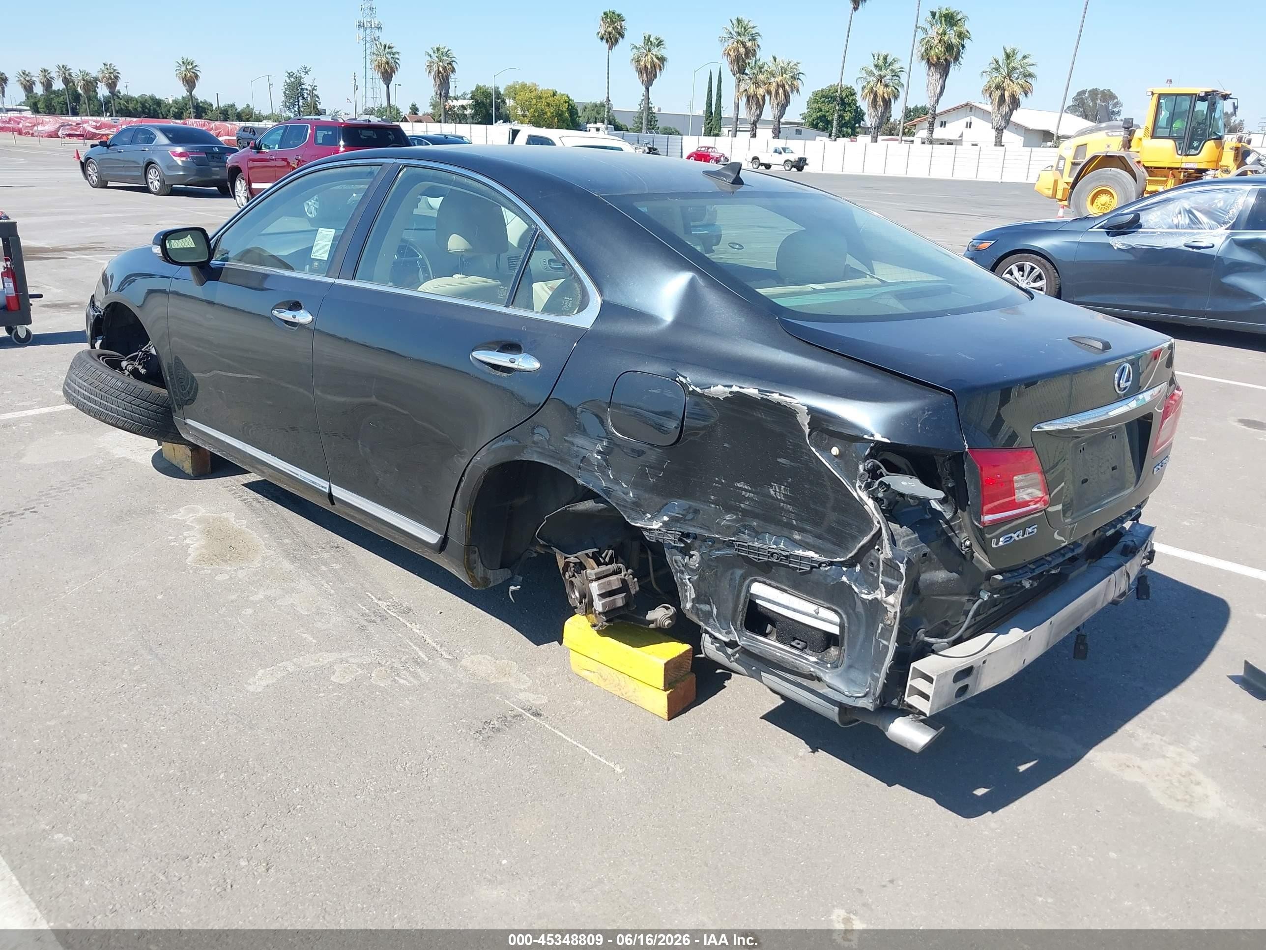 2010 Lexus Es 350   Черный vin: JTHBK1EGXA2402627