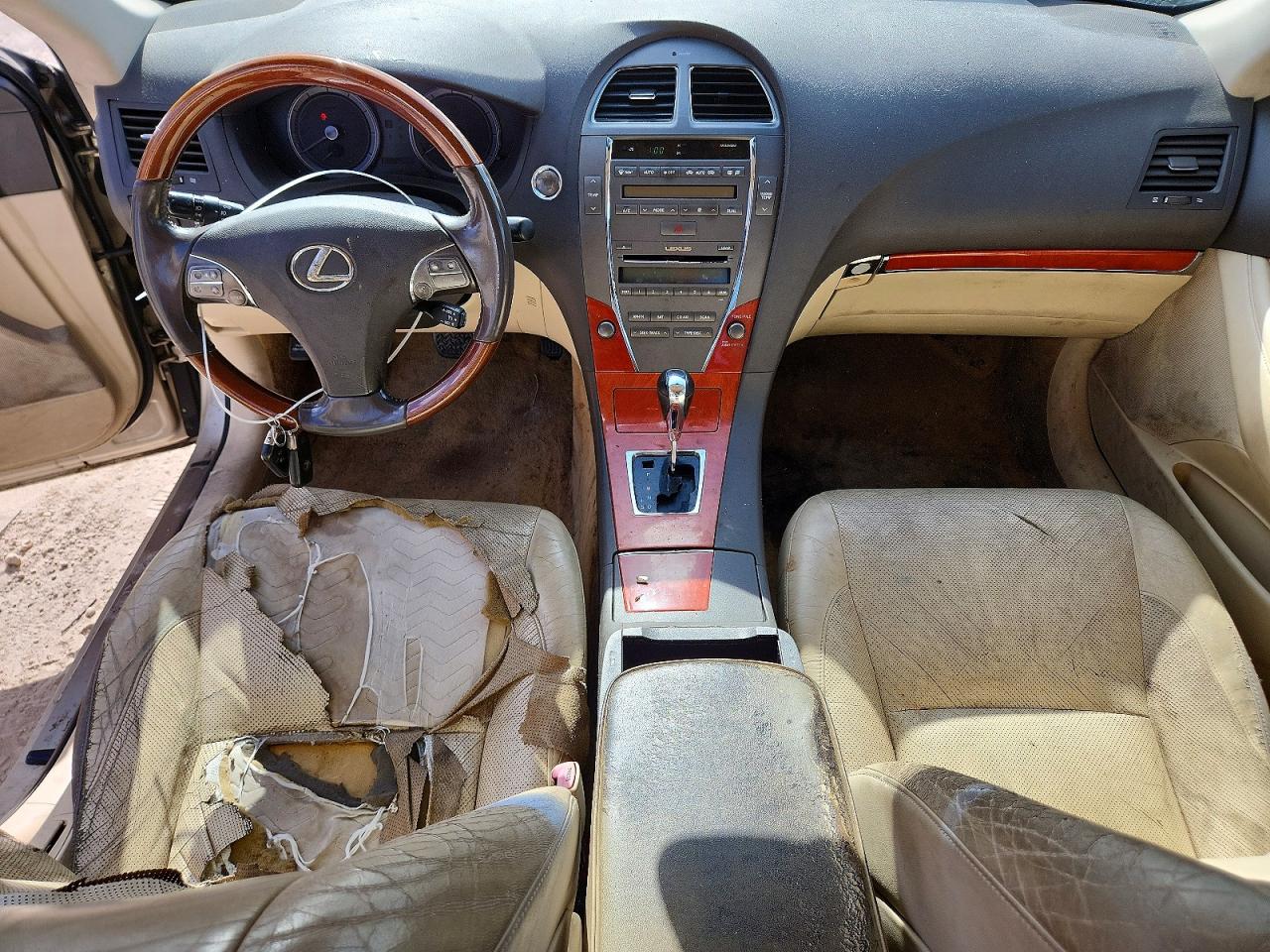 2010 Lexus Es 350 Beige vin: JTHBK1EGXA2408265