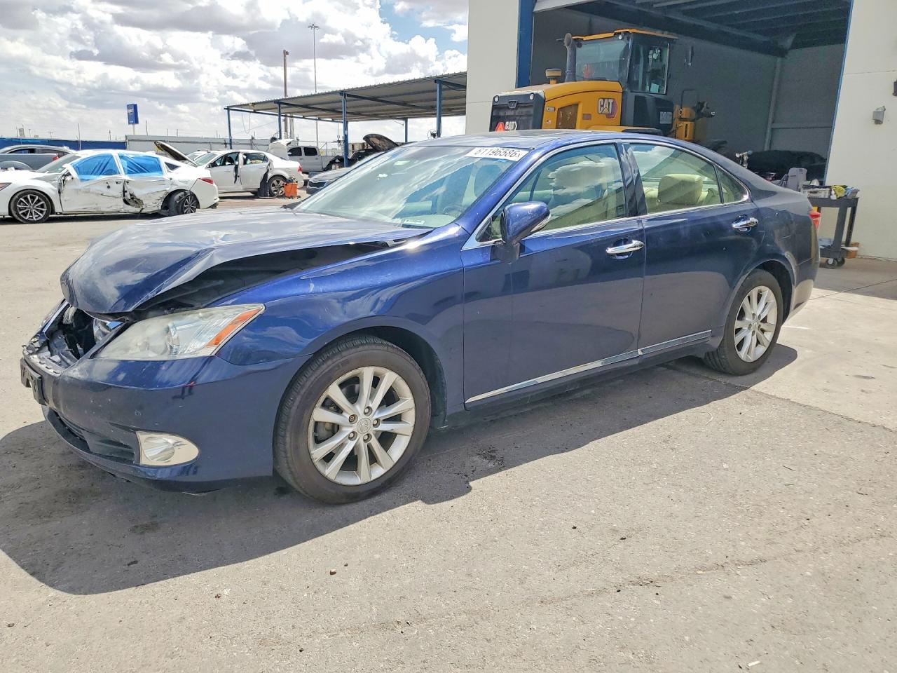 2011 Lexus Es 350 Blue vin: JTHBK1EGXB2420563