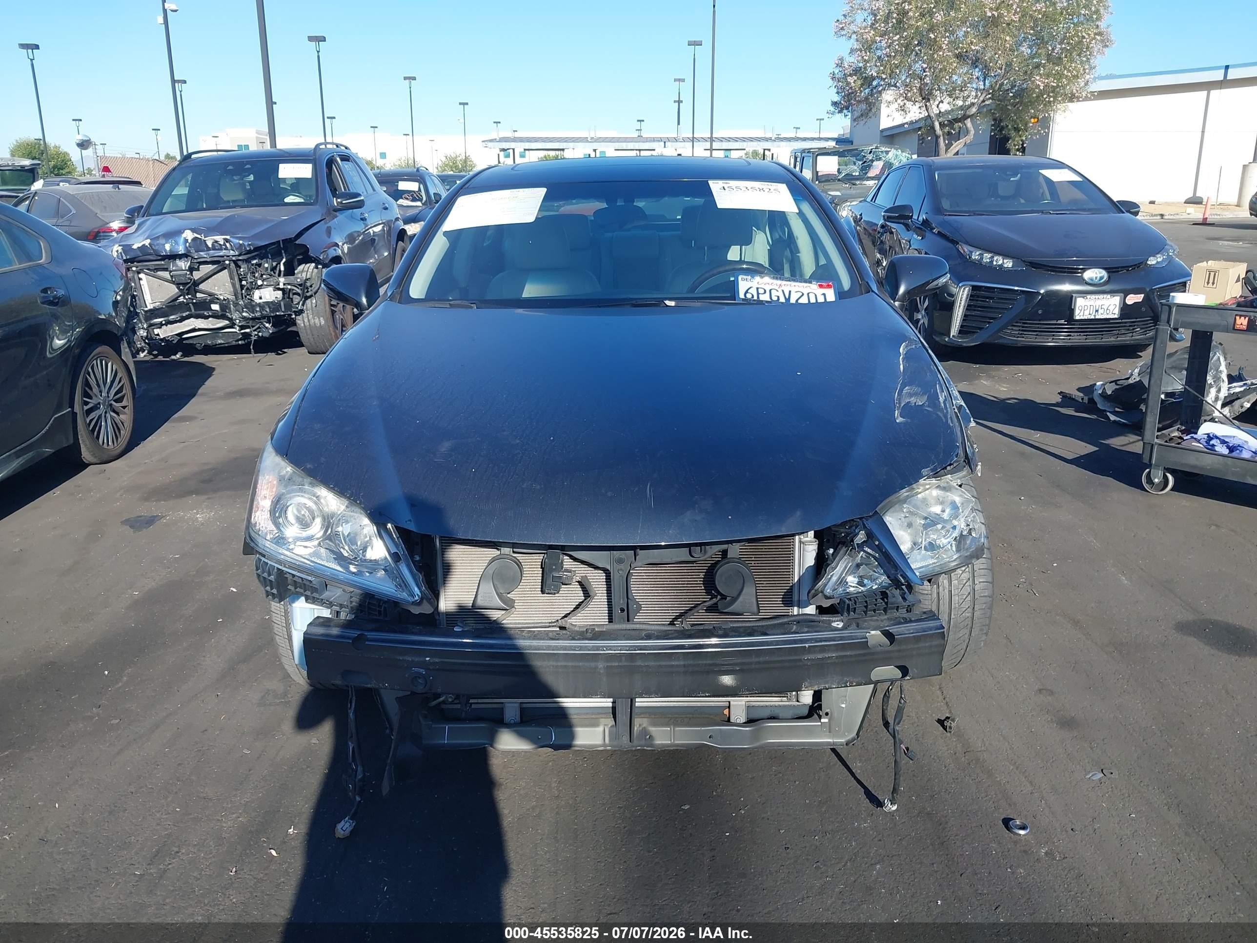 2011 Lexus Es 350   Gray vin: JTHBK1EGXB2428856