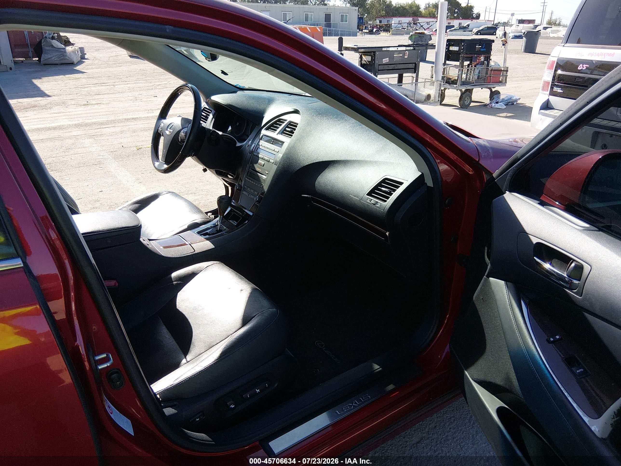 2011 Lexus Es 350 Red vin: JTHBK1EGXB2431126