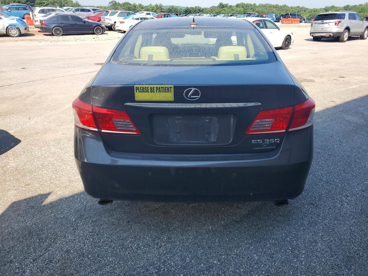 2011 Lexus Es 350 Черный vin: JTHBK1EGXB2463252