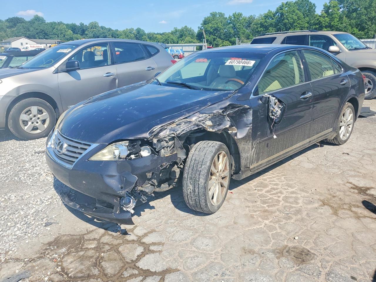 2011 Lexus Es 350 Black vin: JTHBK1EGXB2463252