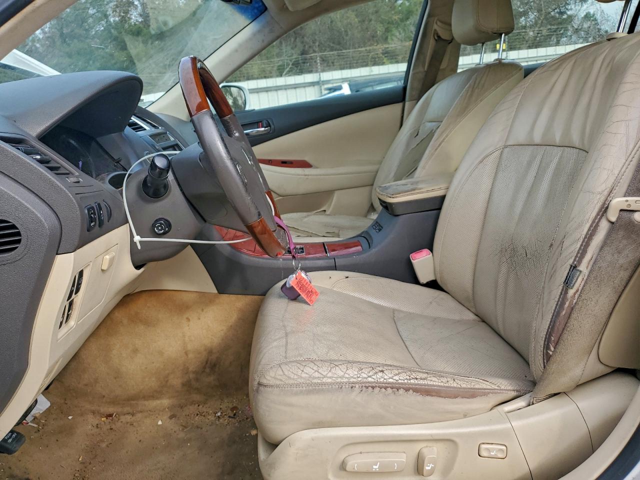 2011 Lexus Es 350 White vin: JTHBK1EGXB2466796