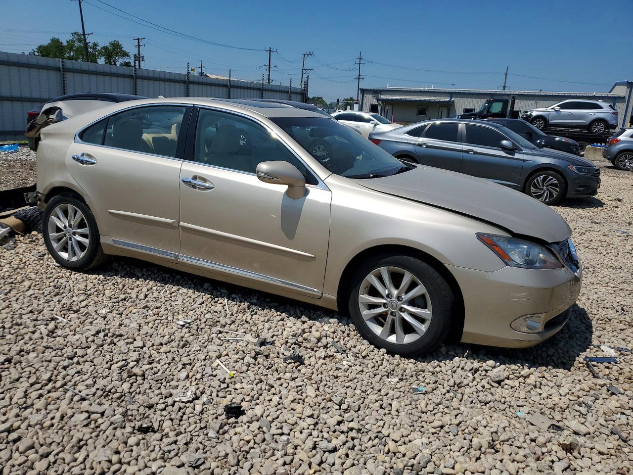 2011 Lexus Es 350 Tan vin: JTHBK1EGXB2467186