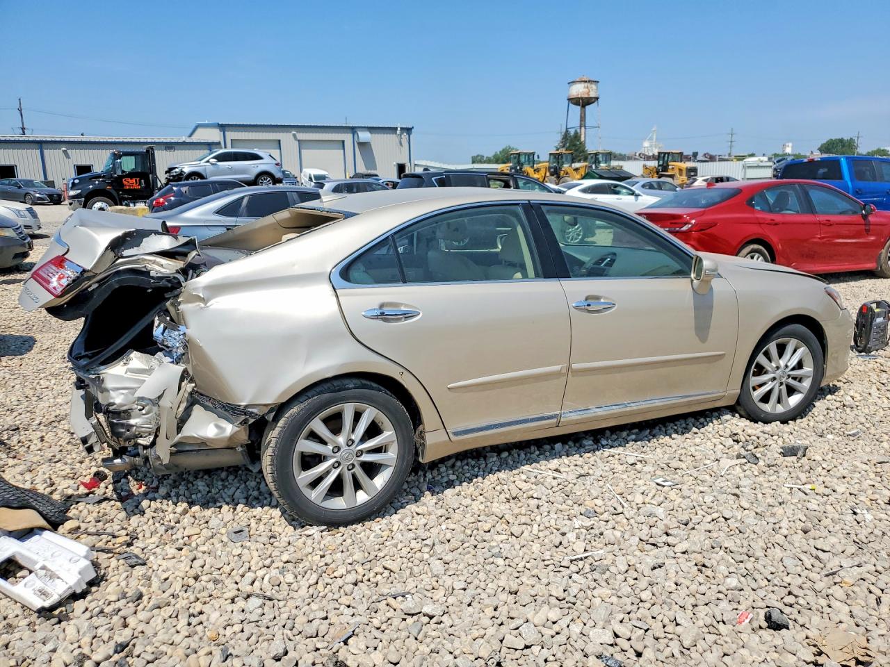 2011 Lexus Es 350 Tan vin: JTHBK1EGXB2467186
