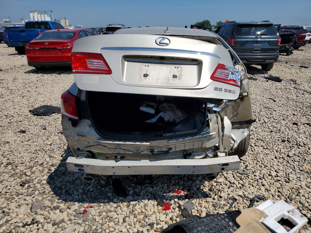 2011 Lexus Es 350 Tan vin: JTHBK1EGXB2467186